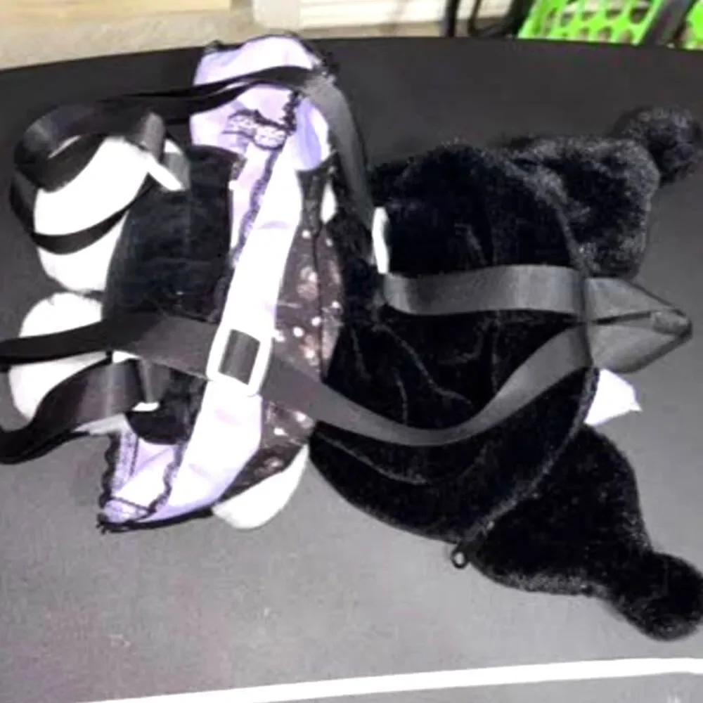 Sanrio 2024 Kuromi Plush Backpack from 